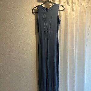 Blue Sleeveless Dress